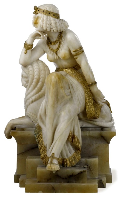 Art Nouveau Carved Figure 1900